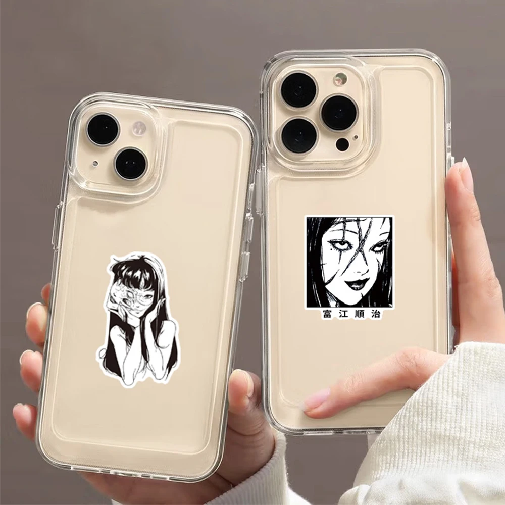 10/30/50pcs Classic Horror Manga Kawakami Tomie Stickers Tomie Junji Ito Anime Decals Laptop Phone Case Notebook Sticker Decor