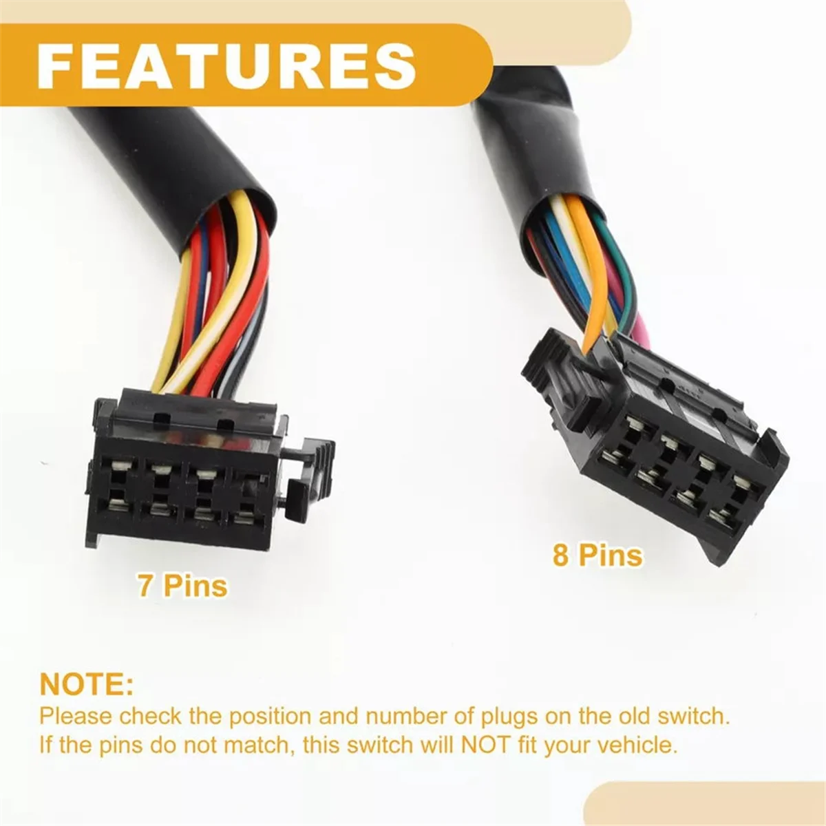 Car Steering Column Turn Signal Switch Lever 6555400145 Multifunction Combination Switch for Mercedes-Benz Truck