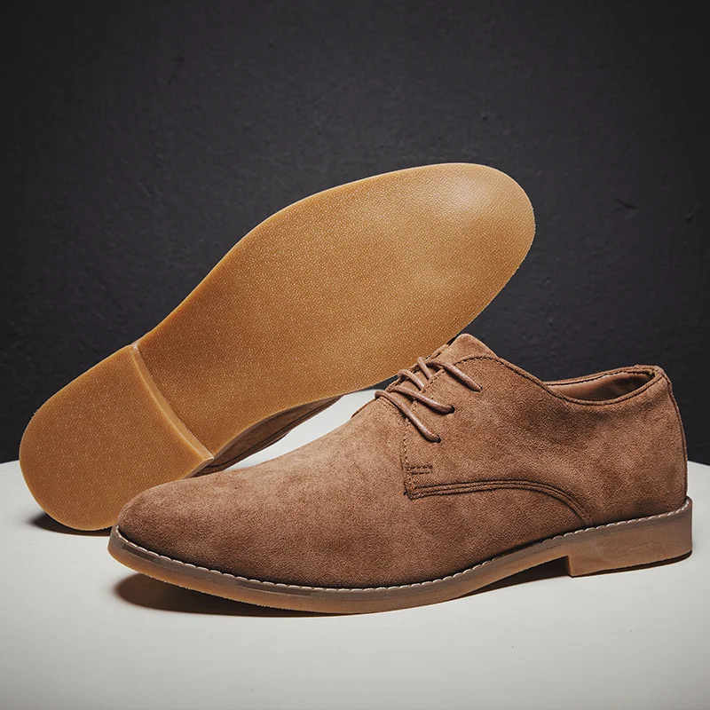 Luxury Men Derby Shoes High Quality Suede Leather Shoes for Men Business  Casual Shoes Lace-Up Men Party Wedding Shoes Large Size - AliExpress 322