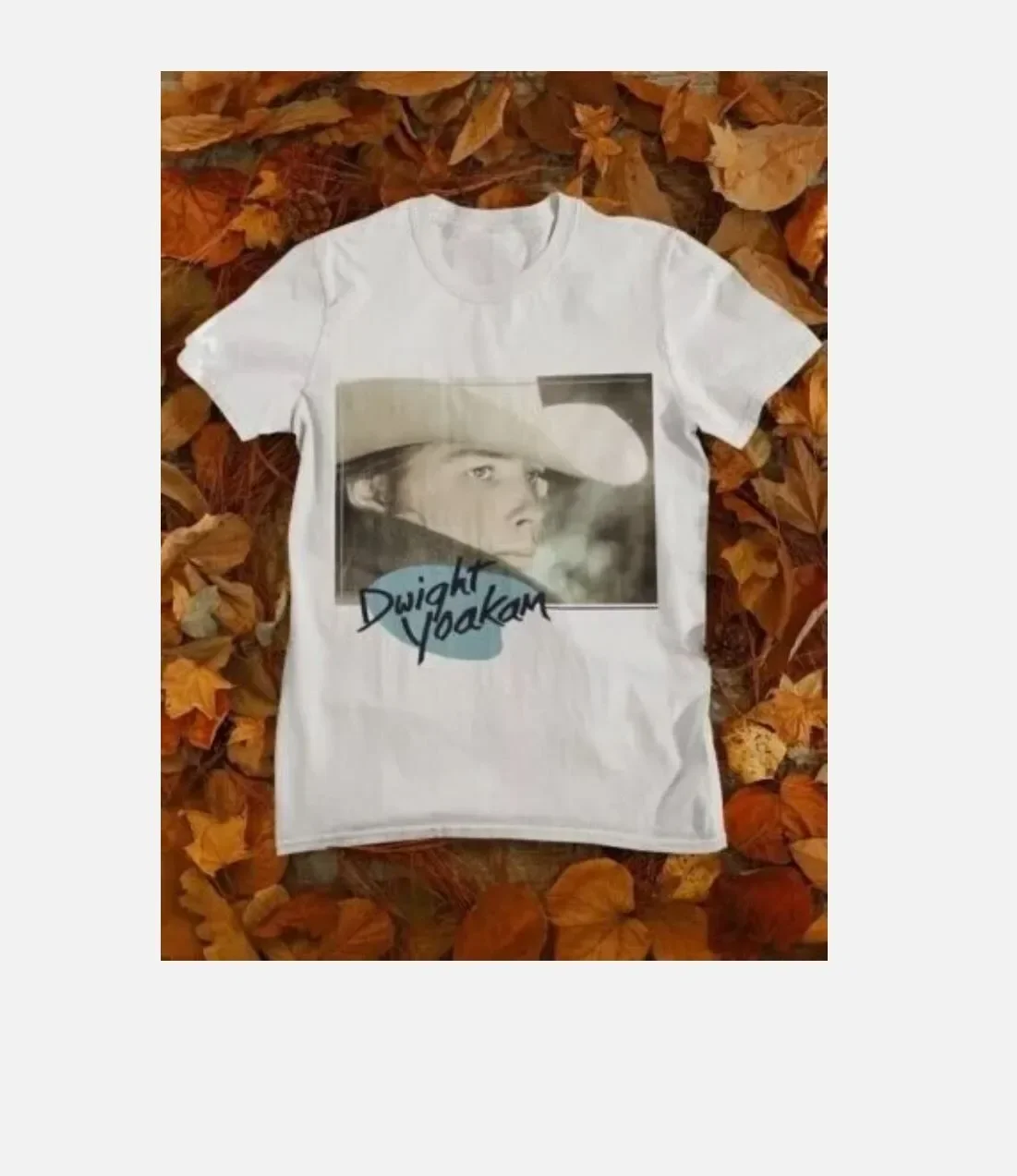 Vintage Dwight Yoakam Concert T Shirt 1990, Dwight Yoakam Guitarist Men T-Shirt