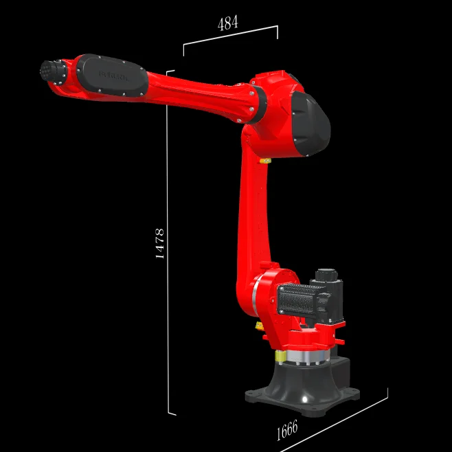 New  Industrial Robot Arm, 10kg Payload Servo Electric Drive IP54 Protected Robotic Arm For Machine Tending And Assembly