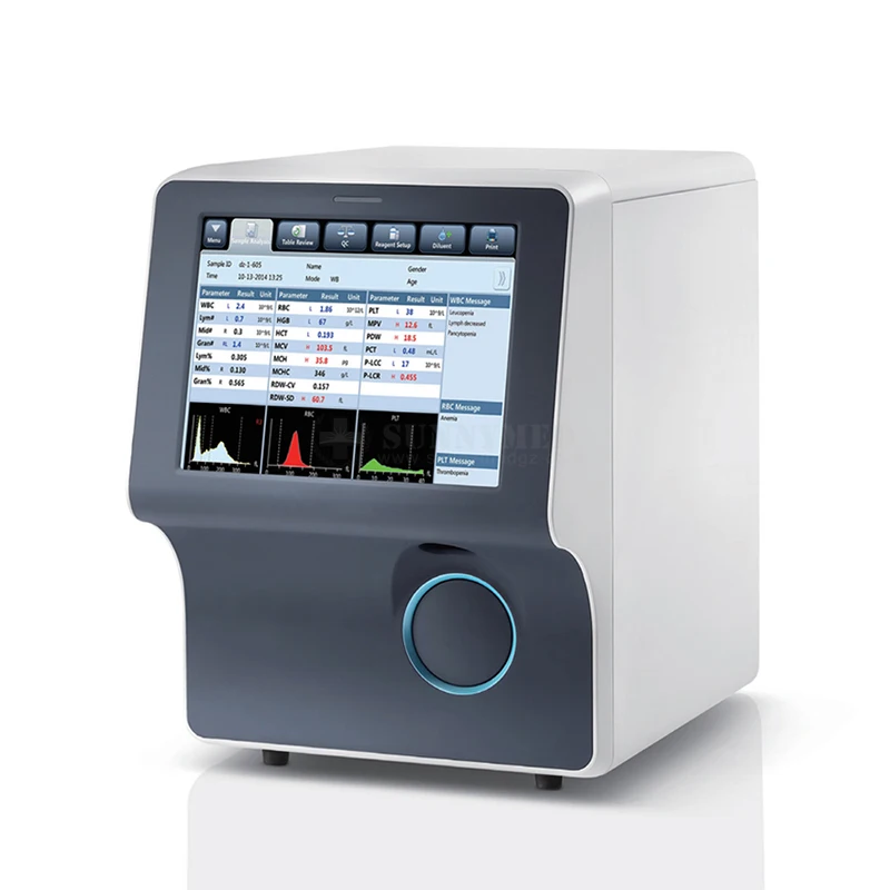 Blood Analyzer Blood Analysis System Price 3 Parts 3 Differences Blood Minirui BC-30 Automatic Analyzer