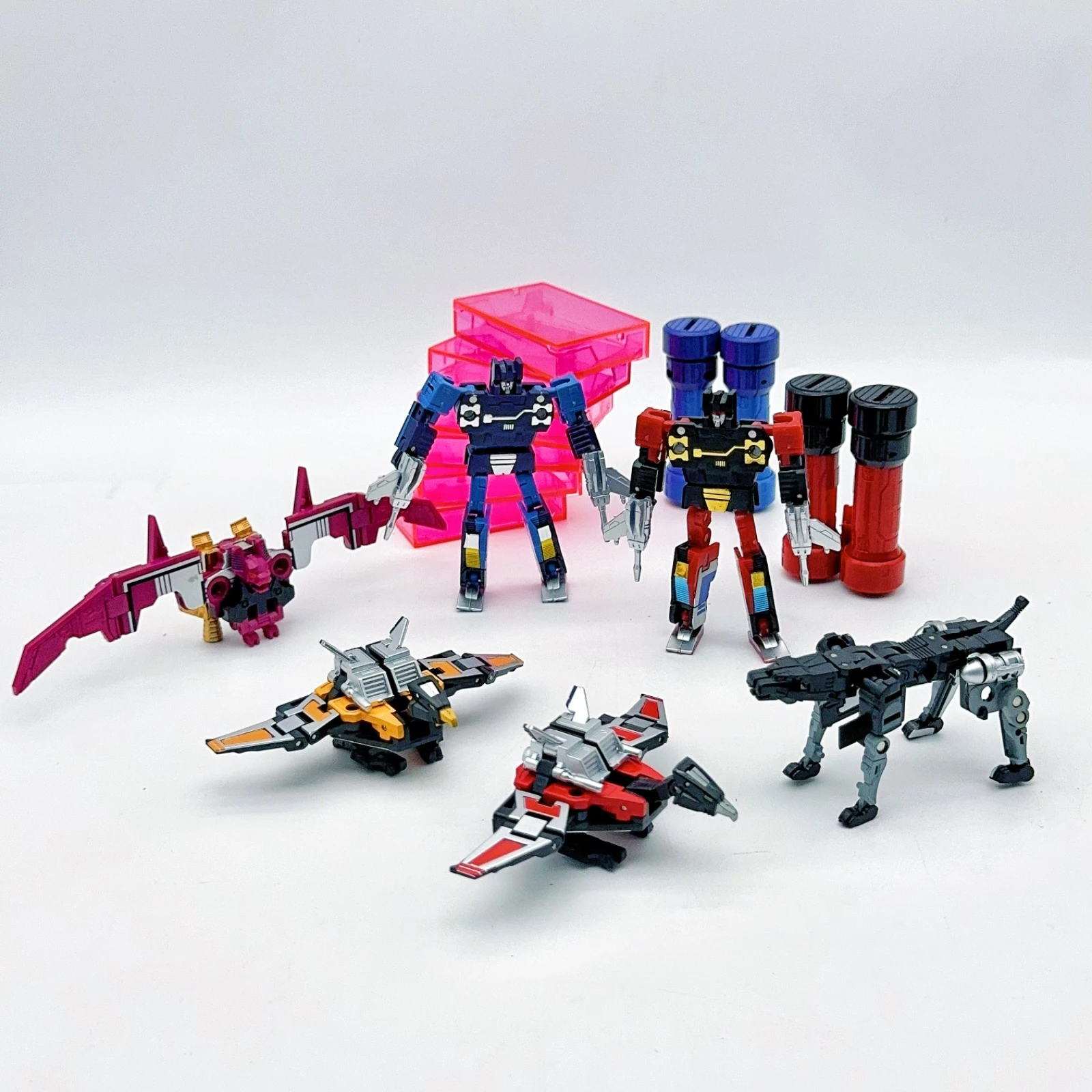 THF Transformation Six Tape Troop G1 Mindwipe Rumble Frenzy Ravage Laserbeak Buzzsaw Limit KO Figure Robot Toys In Stock