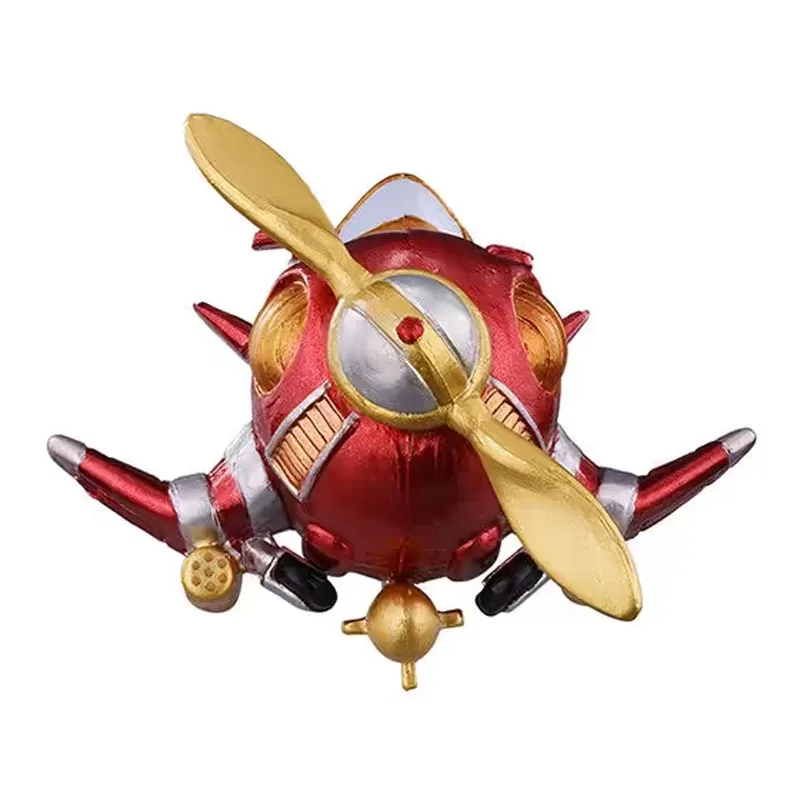 Bandai 4 pçs gashapon jojo aerosmith 07 anime brinquedos para crianças figura de ação presentes modelo colecionável ornamentos decoração de mesa