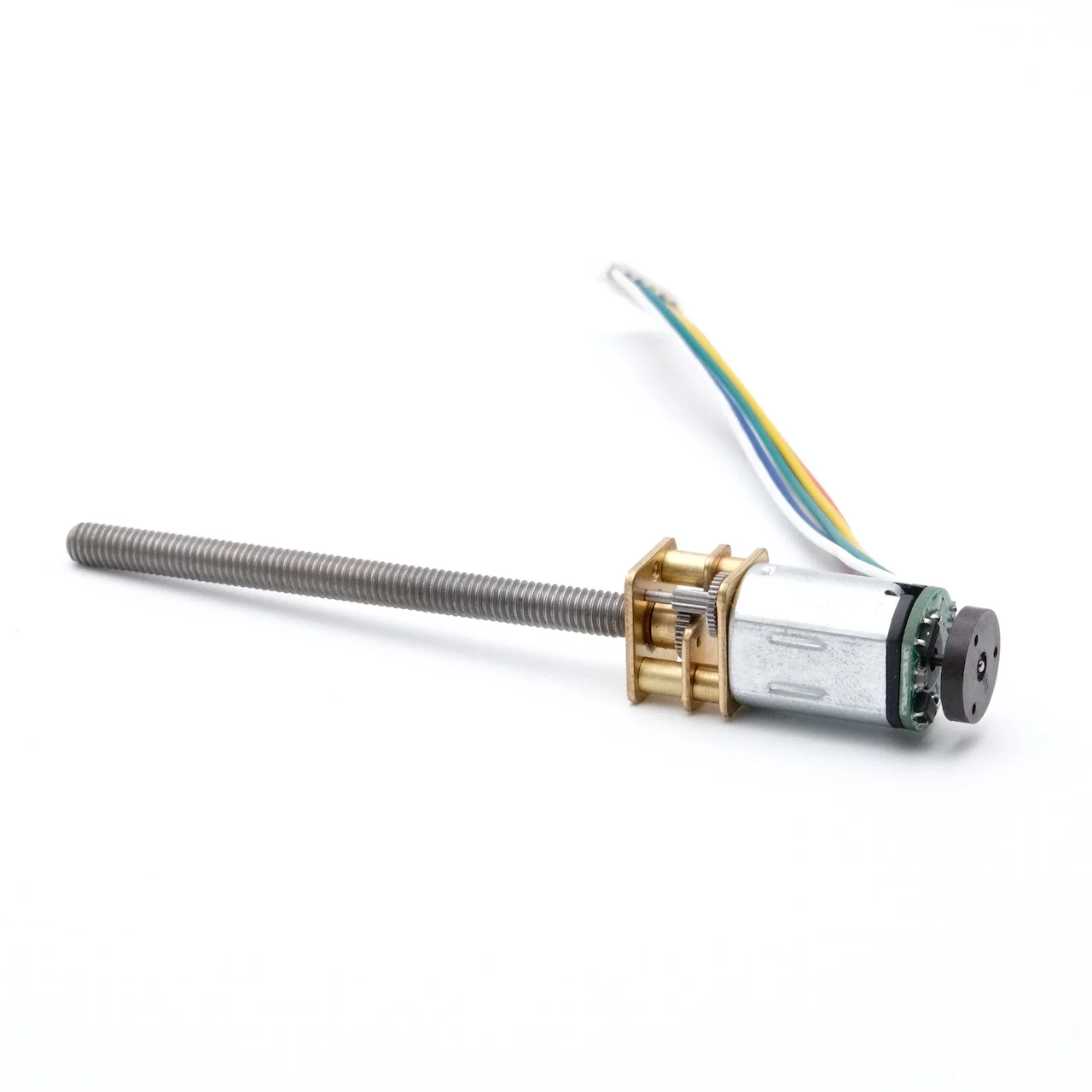 Threaded Shaft Encoder DC Gear Motor 3V 6V 12V 15~1000rpm speed DIY Model N20 M4 55mm Small Electric Machine Motor