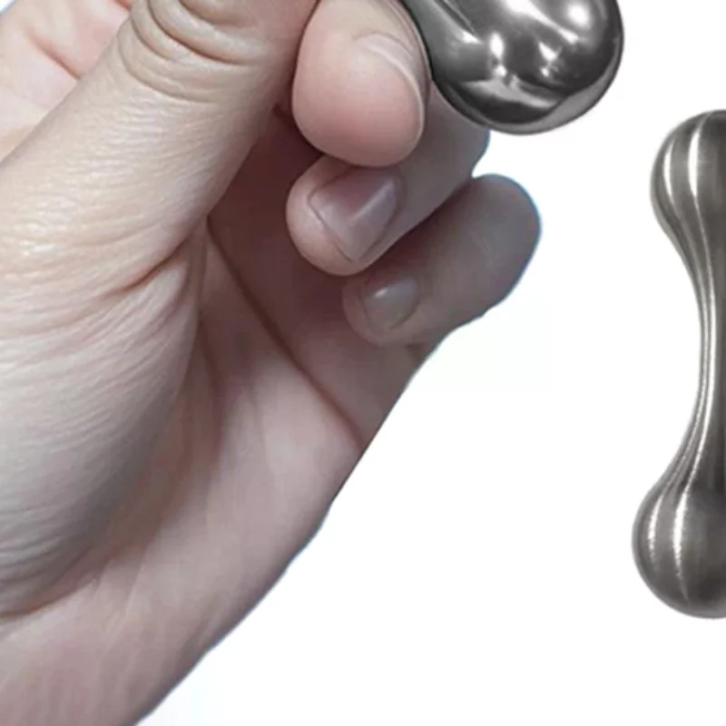 المفصل الفولاذ المقاوم للصدأ العظام الإصبع الدورية الضغط لعبة إصبع الحد EDC مكافحة الإجهاد التوحد أدهد لعبة باردة #1