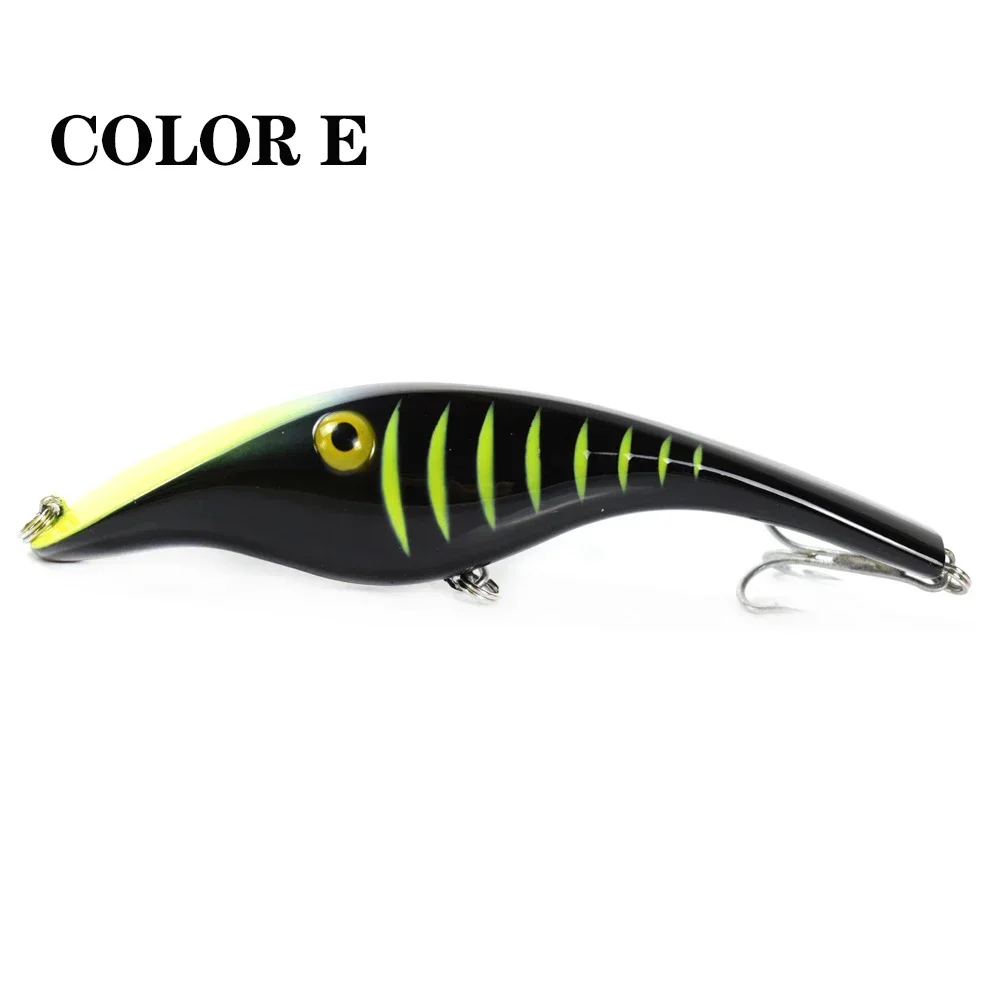ALASICKA 140mm 42g 1 Stück Zalt Pike Undberg Stalker Musky Muskie Pike Bass Köder Köder Wobbler 3D Augen Floating Crank Jerk Troll