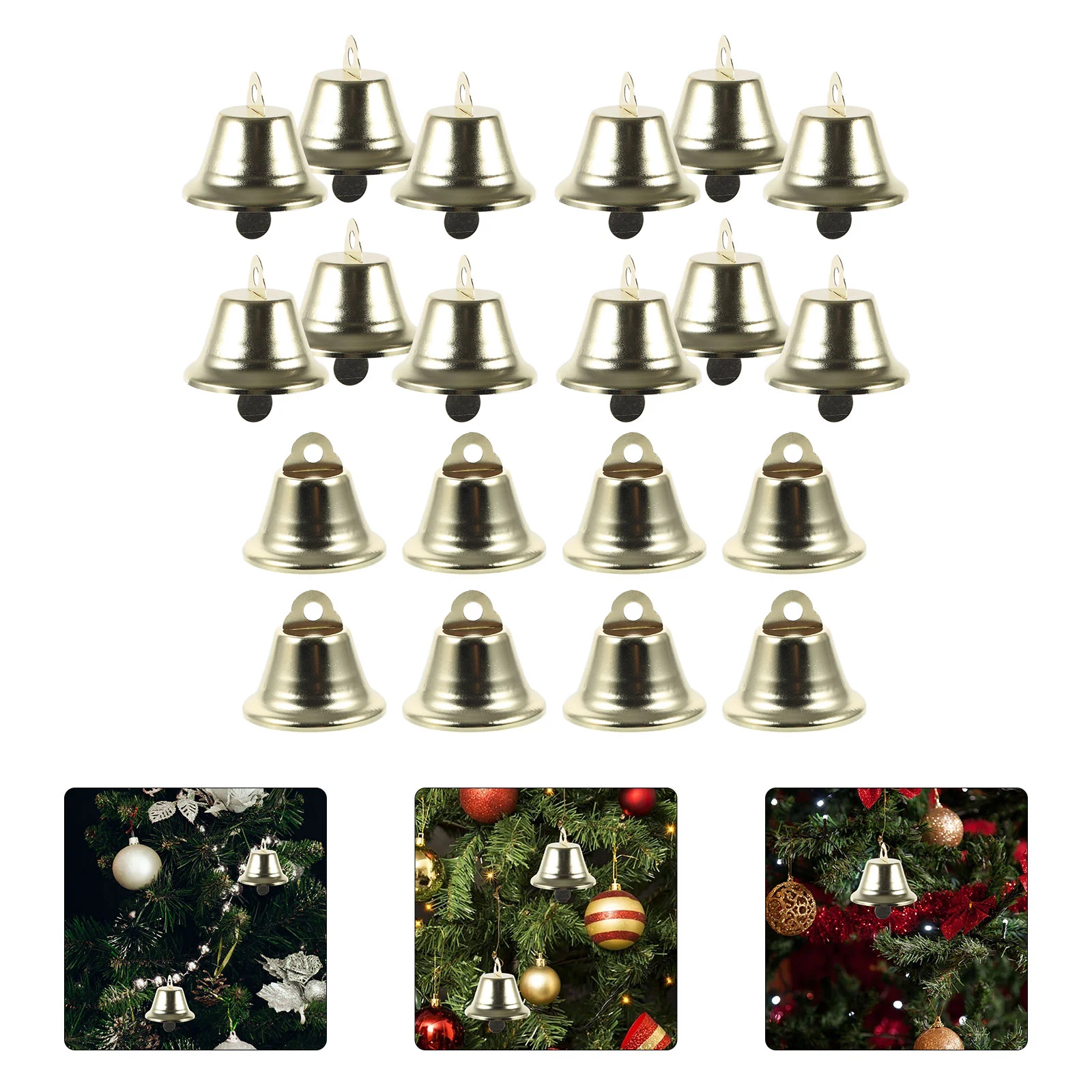 Party Bell Accessories Jingle Hanging Christmas Ornamenet Door Knobs Lever Handle