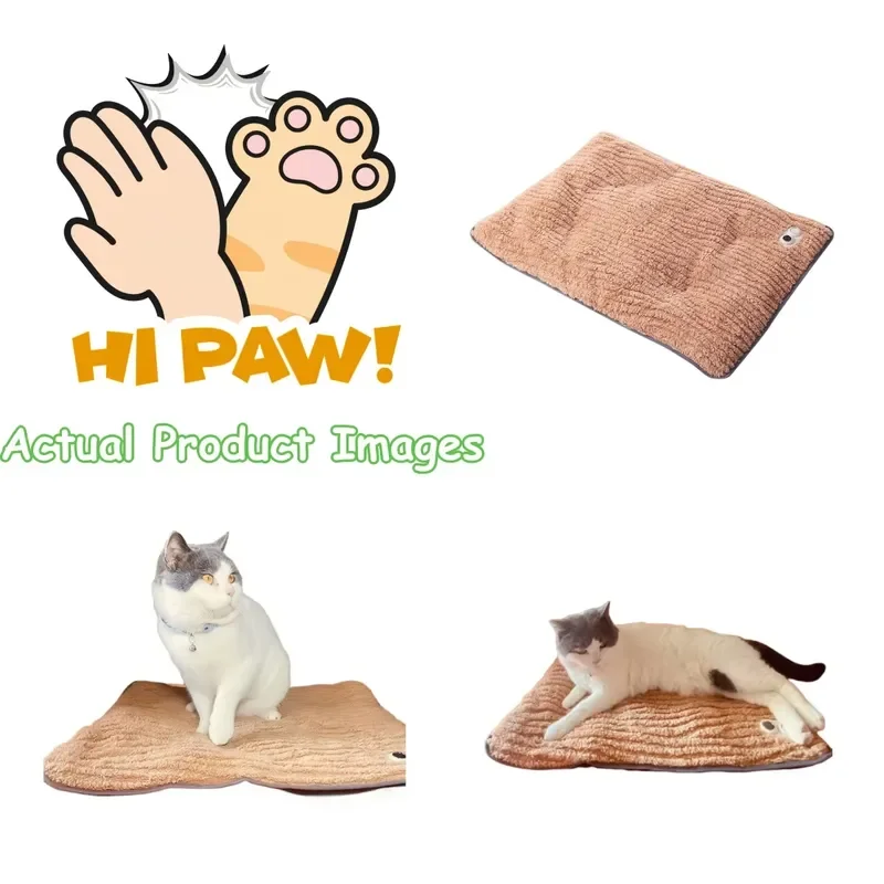 for Safety Heating Pet Mat Precise Temp Control Cat Dog Bed Non-slip Moisture-resistant Bottom Wholesale Pet Friendly