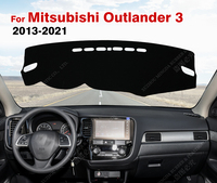 For Mitsubishi Outlander 3 2013 2014 2015 2016 2017 2018 2019 2020 2021 Dash Mat Carpets Car Accessories Car Dashboard Cover