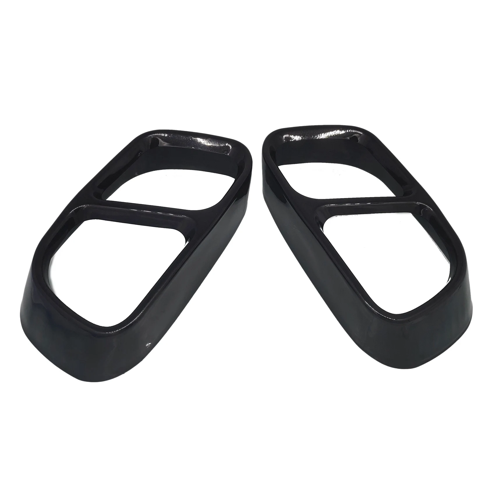 

Car Rear Exhaust Muffler Pipe Cover Stainless Steel Tail Throat Vent Decoration for-BMW X5 F15 X6 F16 2014-2019 M Sports