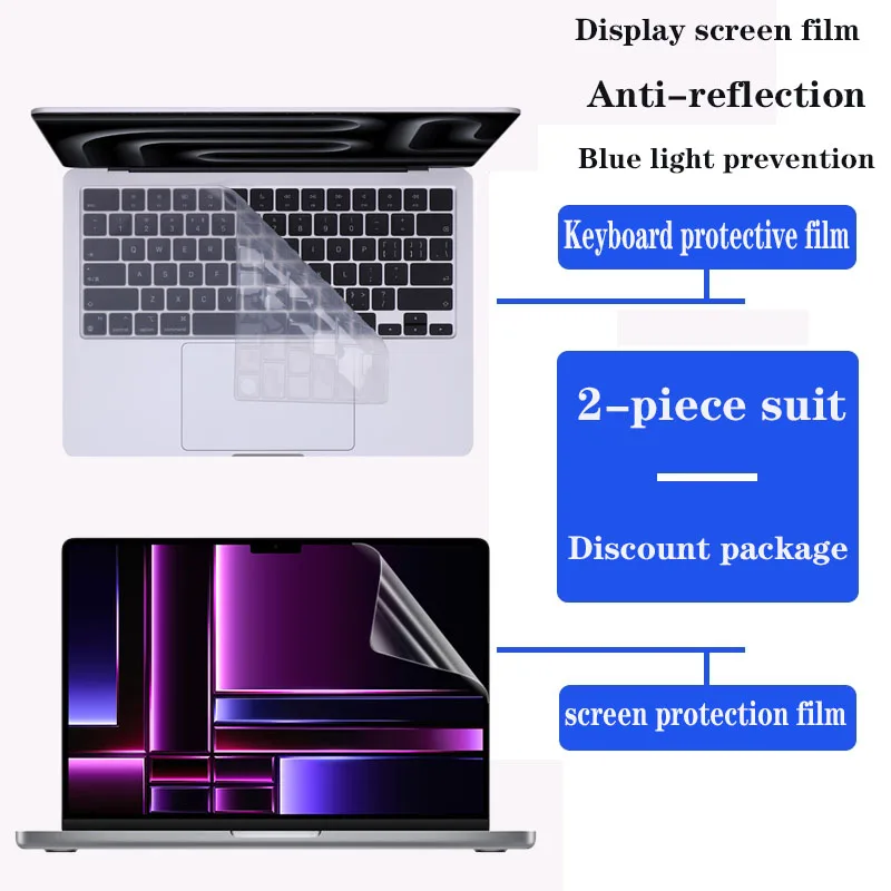 for 14inch Apple M5 MacBook Pro 14 Keyboard film A3426/A3427 laptop High definition screen film protective film tempered