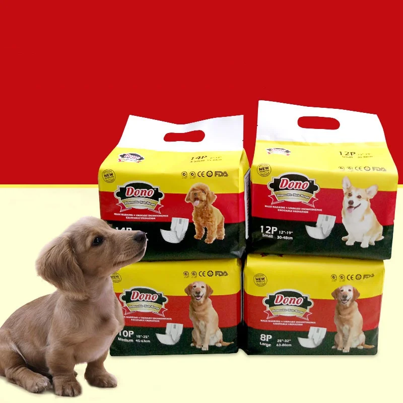 Pañales absorbentes para perros y gatos – Tipo Seco, 4 tallas - imagen 4