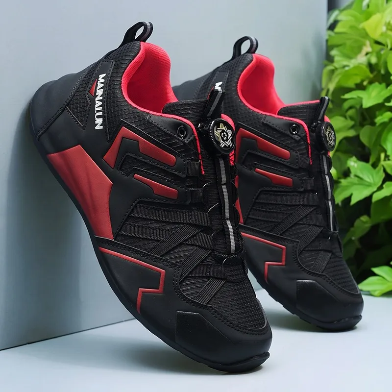 Men's Shoes 2026New Mesh Breathable Casual Shoe Fashion Rotating Buckle Designer Shoes Comfort Sports Running Shoes Men Sneakers
