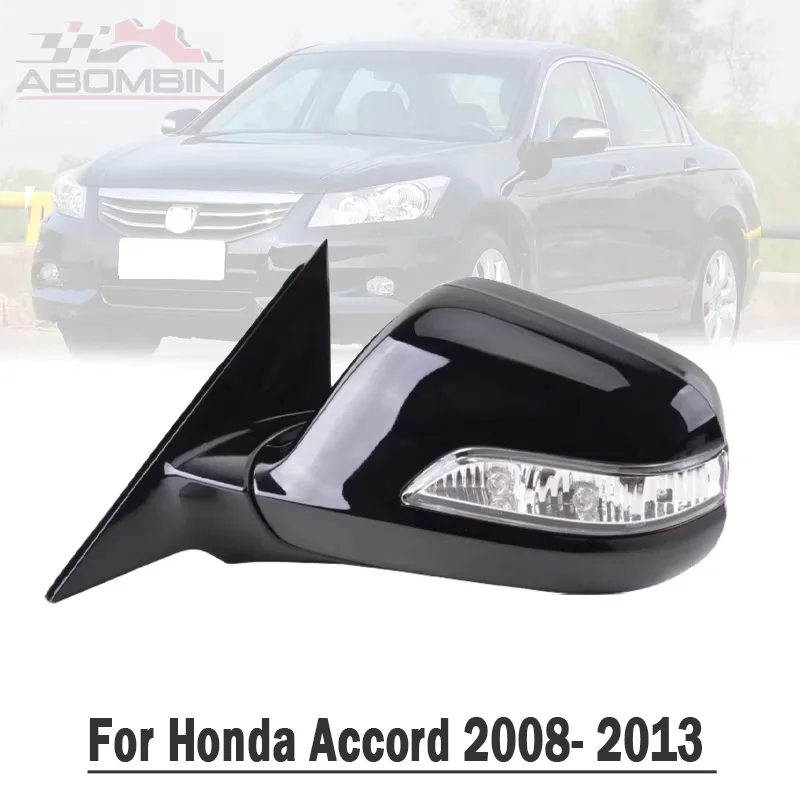 

Side Wing Mirror Rear View Mirror LED Turn Signal Light Assembly For Honda Accord 2008 2009 2010 2011 2012 2013 8th Generation