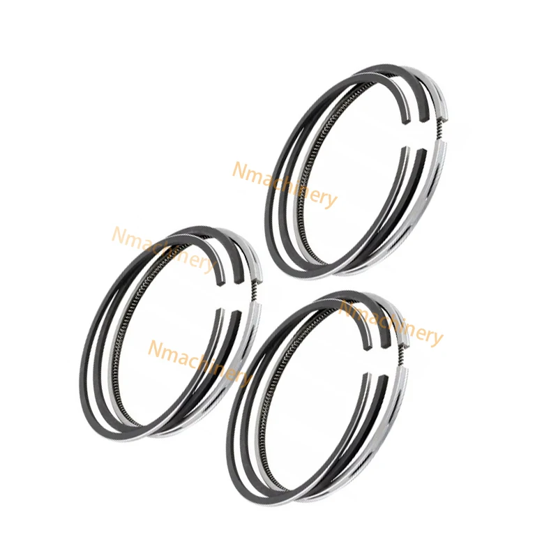 4TNE84 Piston Ring For Yanmar 4D84 4TNV84 84mm 4-Cylinders STD 84*2+2+4mm Overhaul Rebui Rebuild Kit Engine