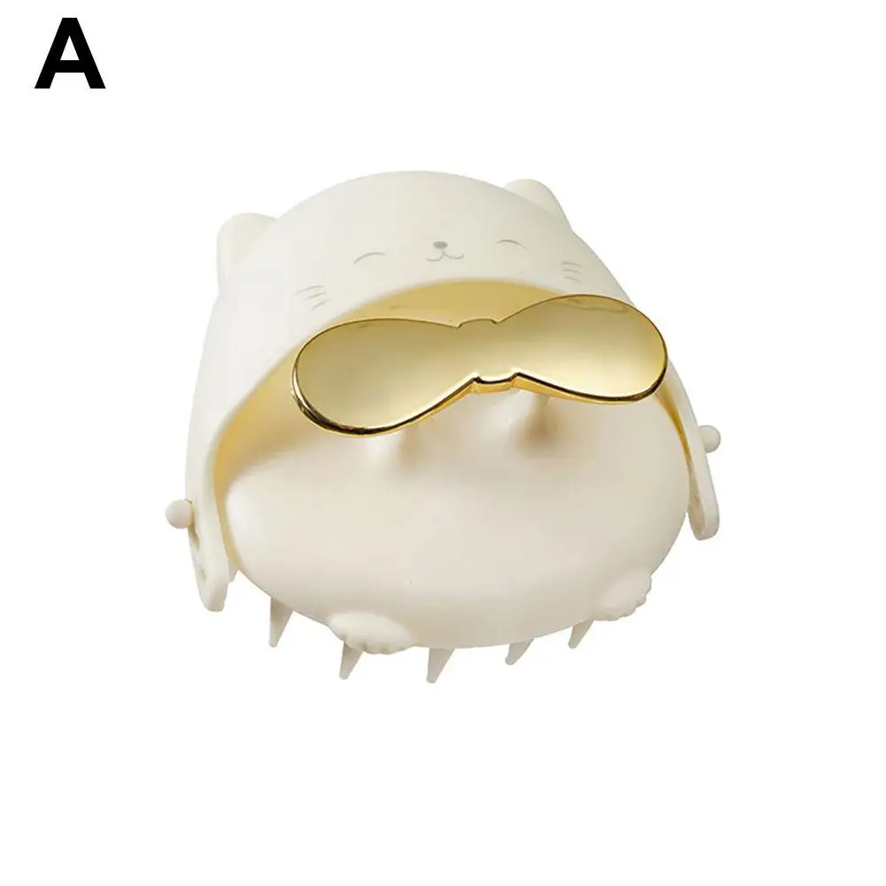 만화 빗 네일 가려움증 방지 깨끗한 두피 브러시, 스타일링 빗, 스크래처 마사지 샴푸 액세서리, 헤어 Sili A5r2