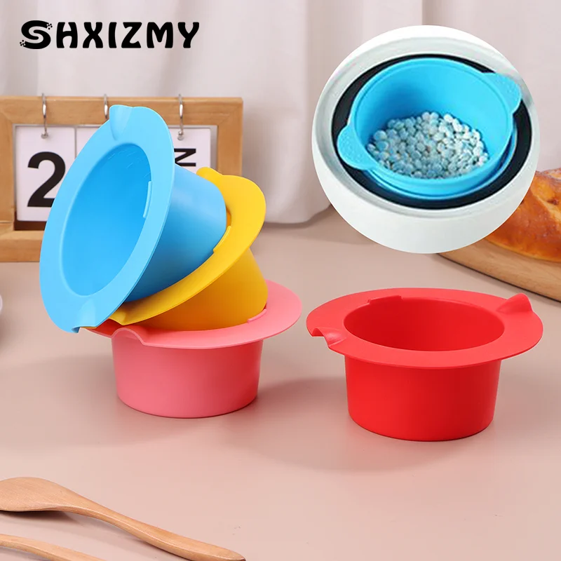 

Wax Warmer Replacement Pot Heat-Resisting Silicone Bowls Non-Stick Pan Liner Easy Clean Hair Removal Melting Waxing Bowls