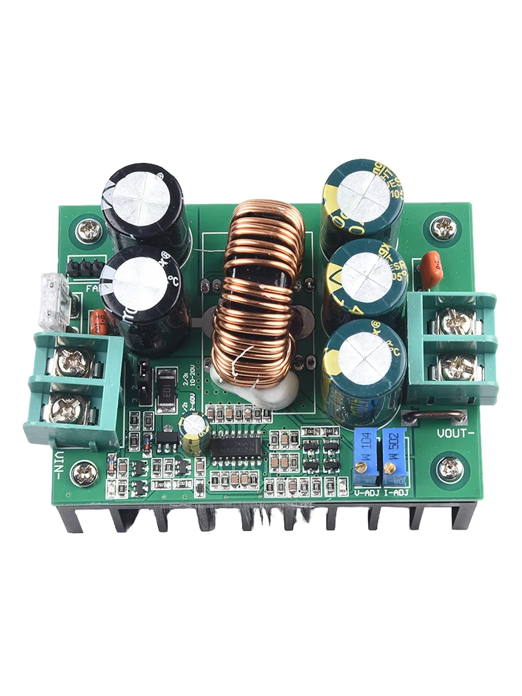 1200W DC-DC Converter 10-60V To 12-80V 20A Step Up Power Supply Adjustable Voltage Current Boost Board For Industrial Electronic