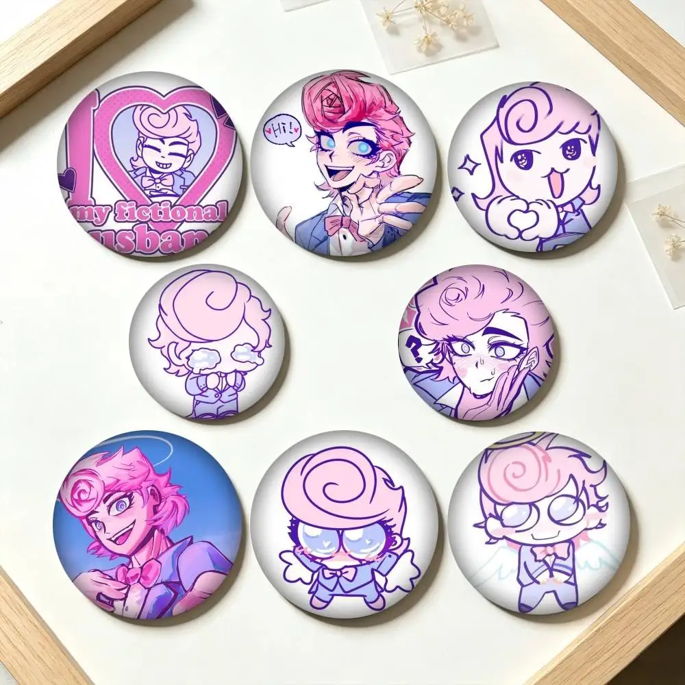 B-Bloodmoney Harvey Horror Game 25mm 32mm 44mm 58mm 75mm Brooches Badges Pins for Accessories Gift