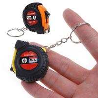 1m Retractable Ruler Steel Tape Measure Key Chain Mini Pocket Measuring Tool