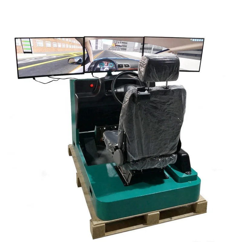 3 DOF car driving simulator driving training simulator