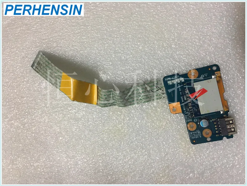 FOR Dell Inspiron 15 5547 5548 5545 Card Reader USB Port Board W Cable LS-B011P ZAVC0 06C3H Tested Fast Shipping