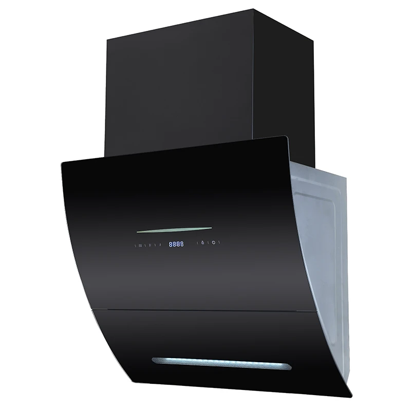 Campana extractora montada en la pared lateral, precio competitivo, campana extractora de cocina, campana de cocina de limpieza automática