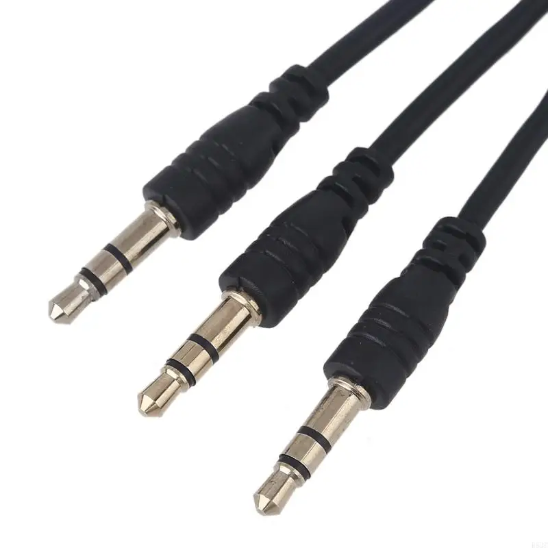 R53C 3,5-mm-Splitter-Mikrofonkabel für Computer-Headset, 3,5-mm-Stecker auf 2 Dual-Stecker-Y-Kabel – Detail 4