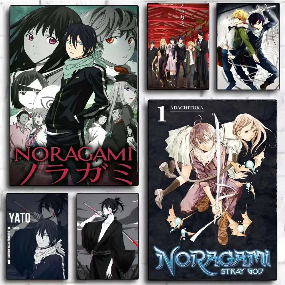 Action Shinto Anime N-Noragami Poster Modern Home Decor & Interior Design | Wall Art Collection