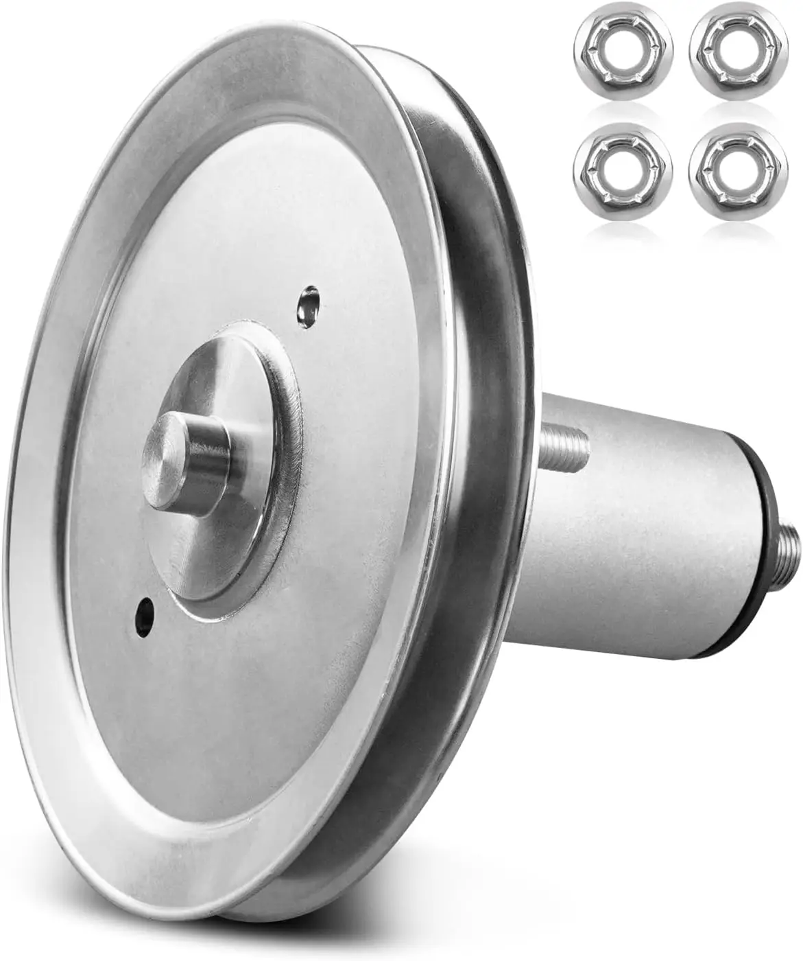 Dekspindel geschikt voor Gravely Ariens 51537300 51530700 ZTX ZT XL Ikon XD 60 Edge 42 grasmaaier, spindel met poelie-assemblage