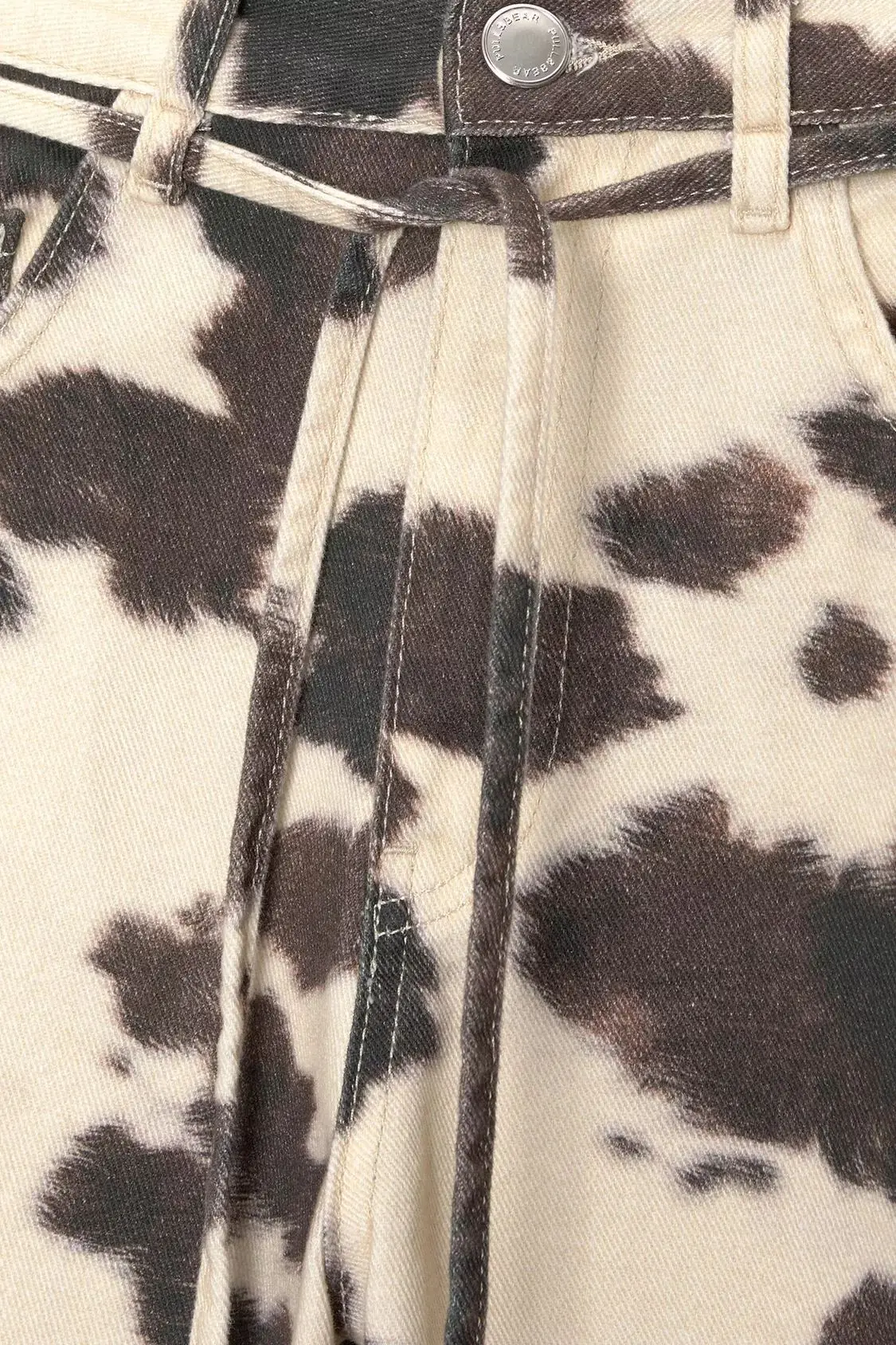 جديد ربيع الخريف العلامة التجارية الإناث النساء الفتيات الشارع الشهير جينز واسع الساق