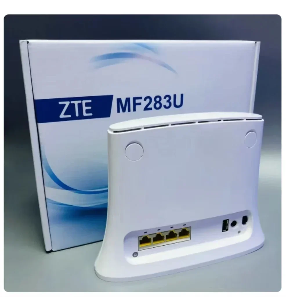 جهاز توجيه CPE خارجي جديد غير مقفول 4G Lte zte Mf283U مع صوت VOLTE #2