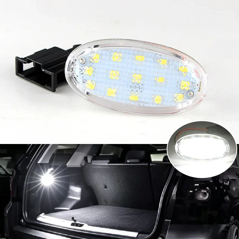 1/5/10PC White Car LED Luggage Trunk Boot Lamps Compartment Light For Land Rover Range Rover Evoque L538 Freelander MK2 L359 LR2