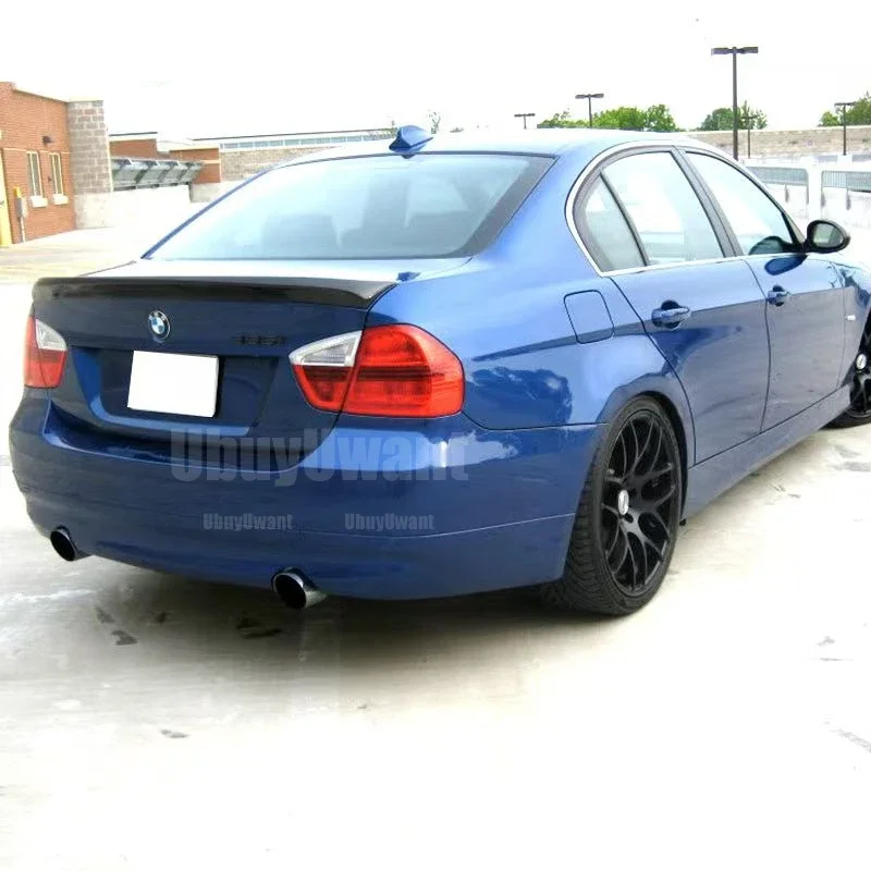 Spoiler für BMW E90 M3 320i 320li 325li 328i 2005-2012 Hochwertiges ABS-Material / Carbonfaser Auto-Heckflügel – Detail 2
