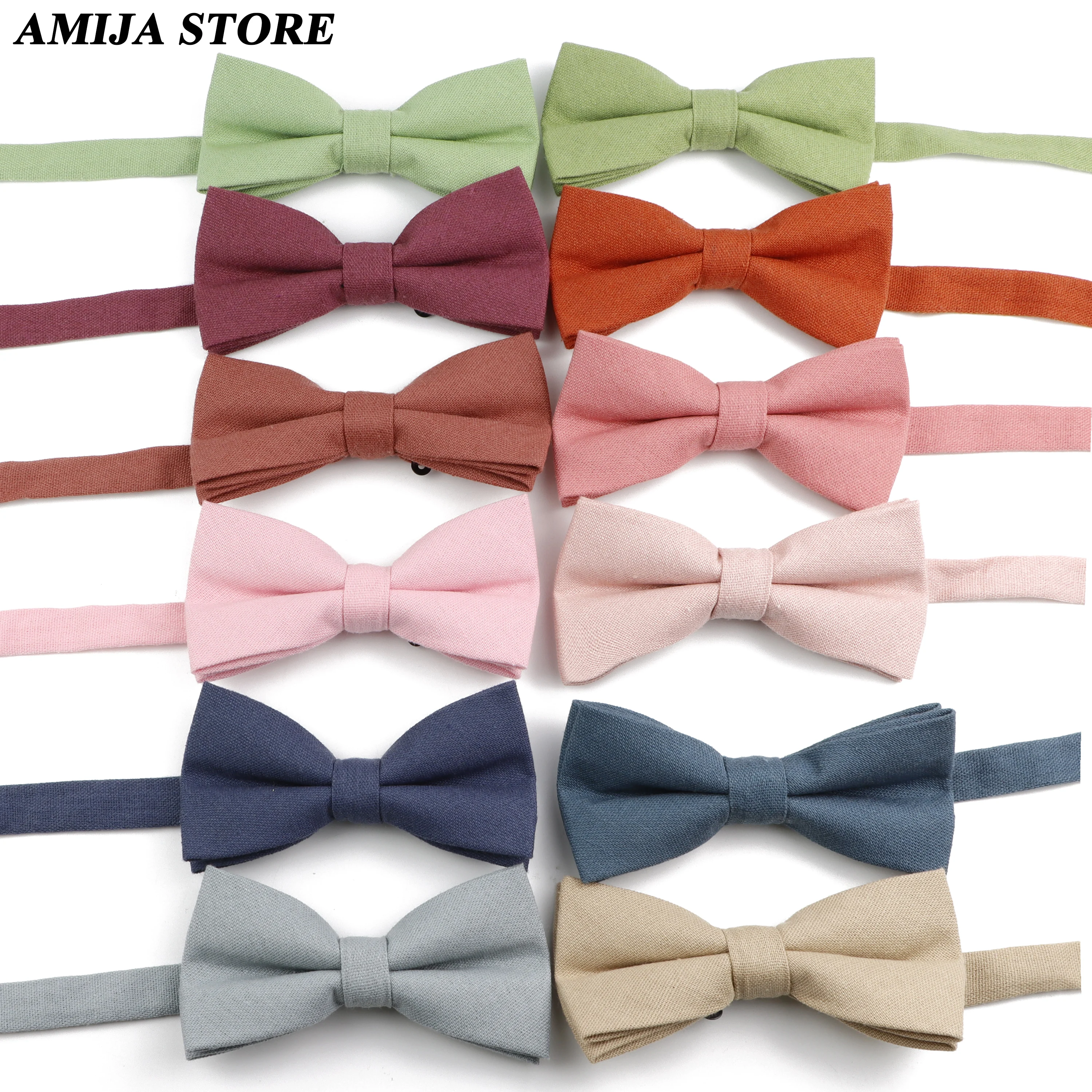 Cute Candy Color Unisex Kids Bow Ties Set Parent-child Butterfly Family Wedding Party Formal Suit Shirt Bow Tie Accessory Gift
