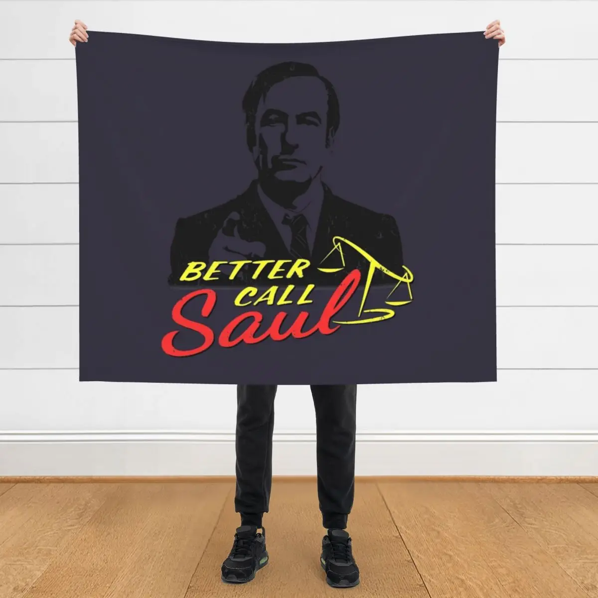 

Needed Gifts Illustration Pop Bob Odenkirk Cute Graphic Gift Throw Blanket Plaid on the sofa for winter Warm Blankets