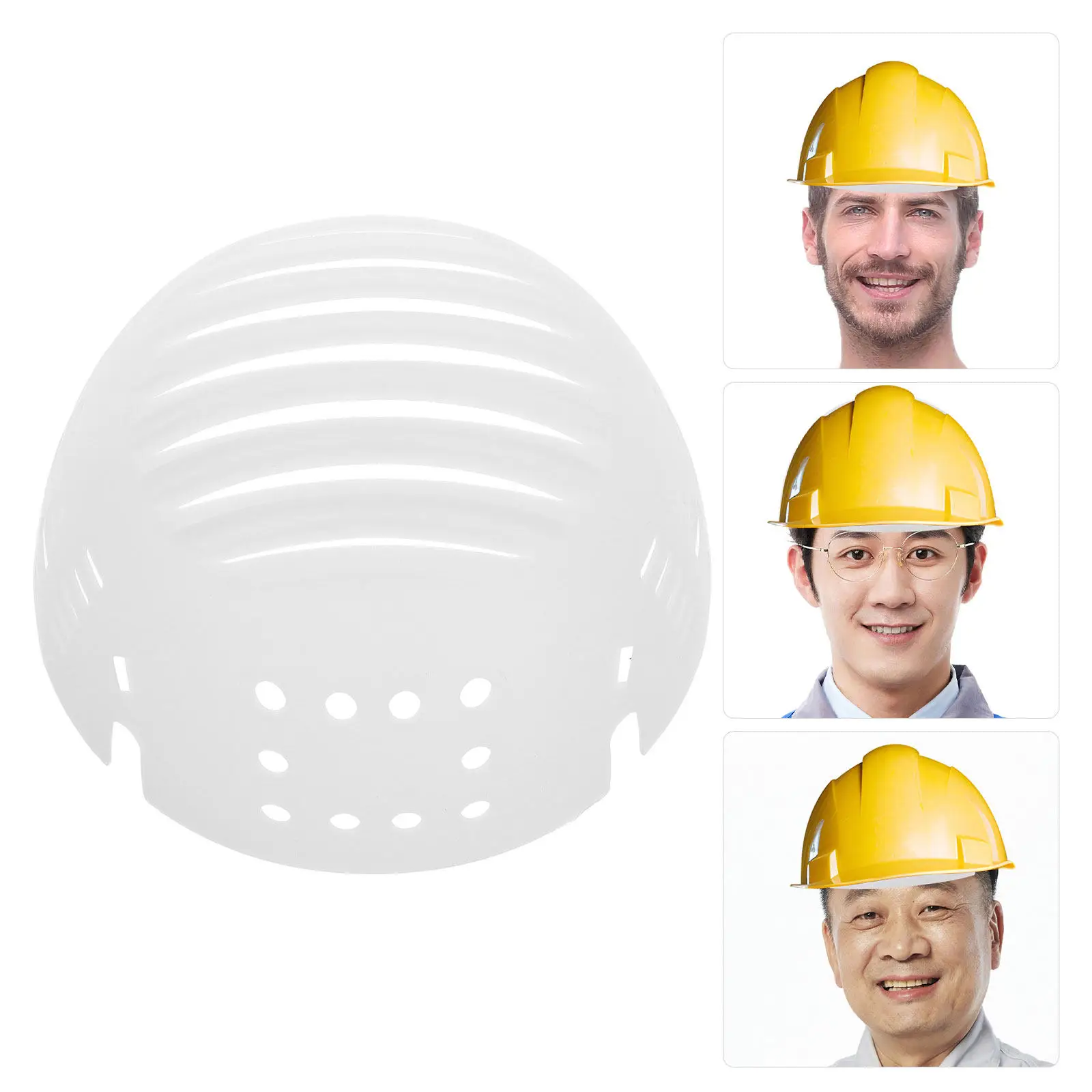

2Pcs Work Hat Liner Insert Breathable Hard Hat Insert Replacement Cushion for Baseball Cap Bump Cap Head Protection