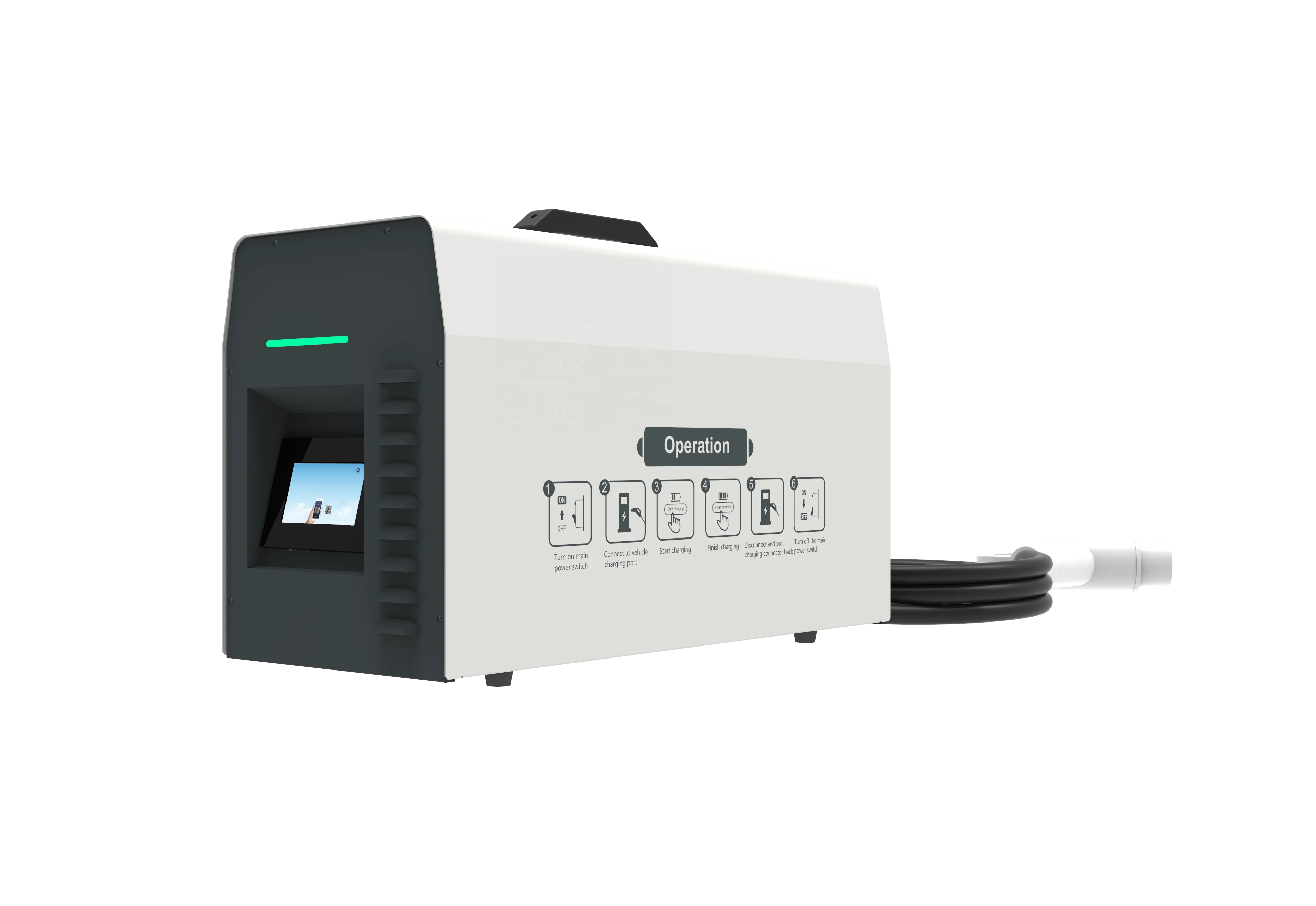 ポータブル20kw/30kw DC急速充電器、CCS2/CCS1対応、家庭用/車載用/モバイル用、新品