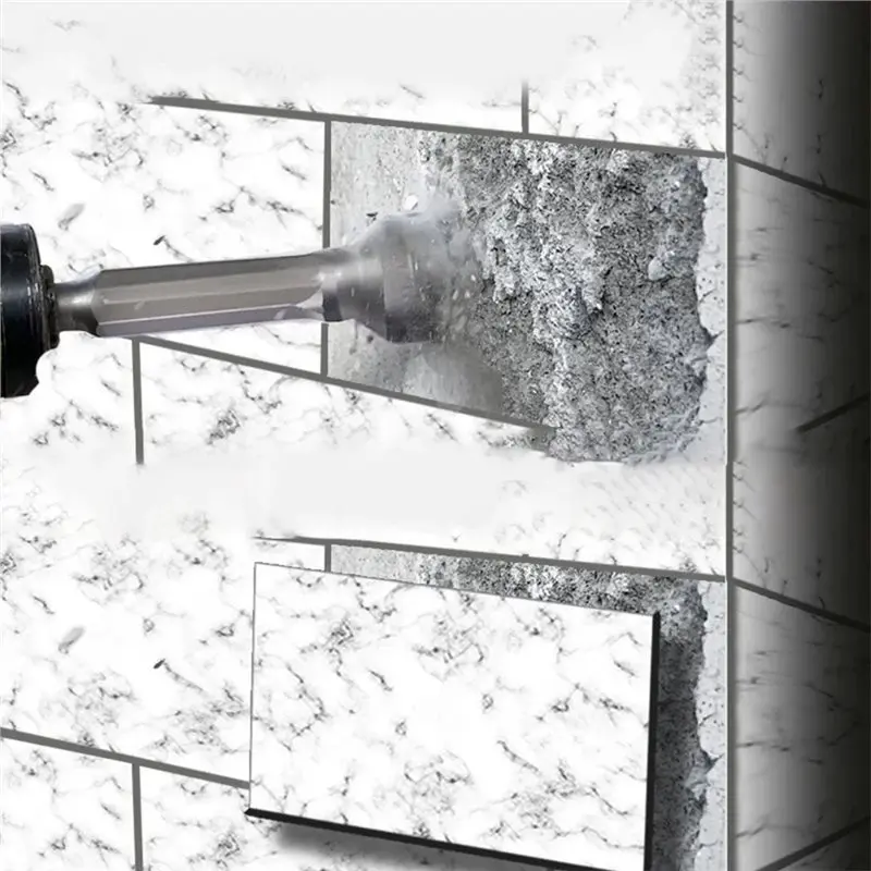 AB11-1Pc Square Head Electric Hammer For SDS MAX Shank Electric Hammer Square Head 16 Teeth Tip Chisel Bushing Bit