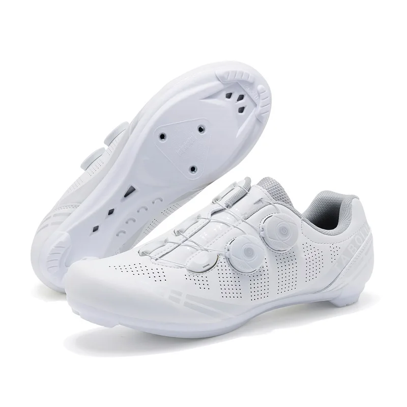 

Road Cycling Shoes man Breathable Self-Locking Cleat Non-slip Mountain Bicycle Shoes spd racing Sneaker Lightweight Flat Indoor