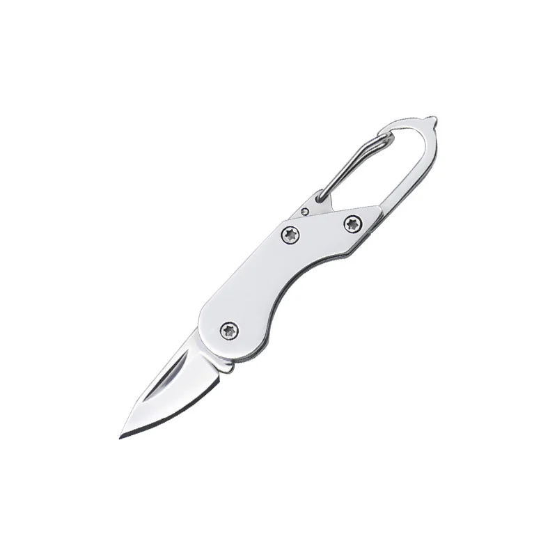 Stainless Steel Folding Knife a Folding Knife Lockless Knife Portable Mini Portable Keychain Cross-Border Hot Sale