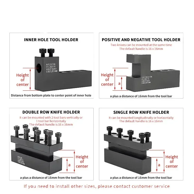 SBHA CNC Lathe Auxiliary Tool Holder U Drilling Variable Diameter Inner Hole Boring Tool Holder SBHA16/20/25/32/40