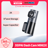DDPAI MINI2X Dash Cam 2K 5GHz Wifi with ADAS Car DVR Camera Dashcam Night Vision2.0  Dash Camera Recorder 24H Parking Monitor