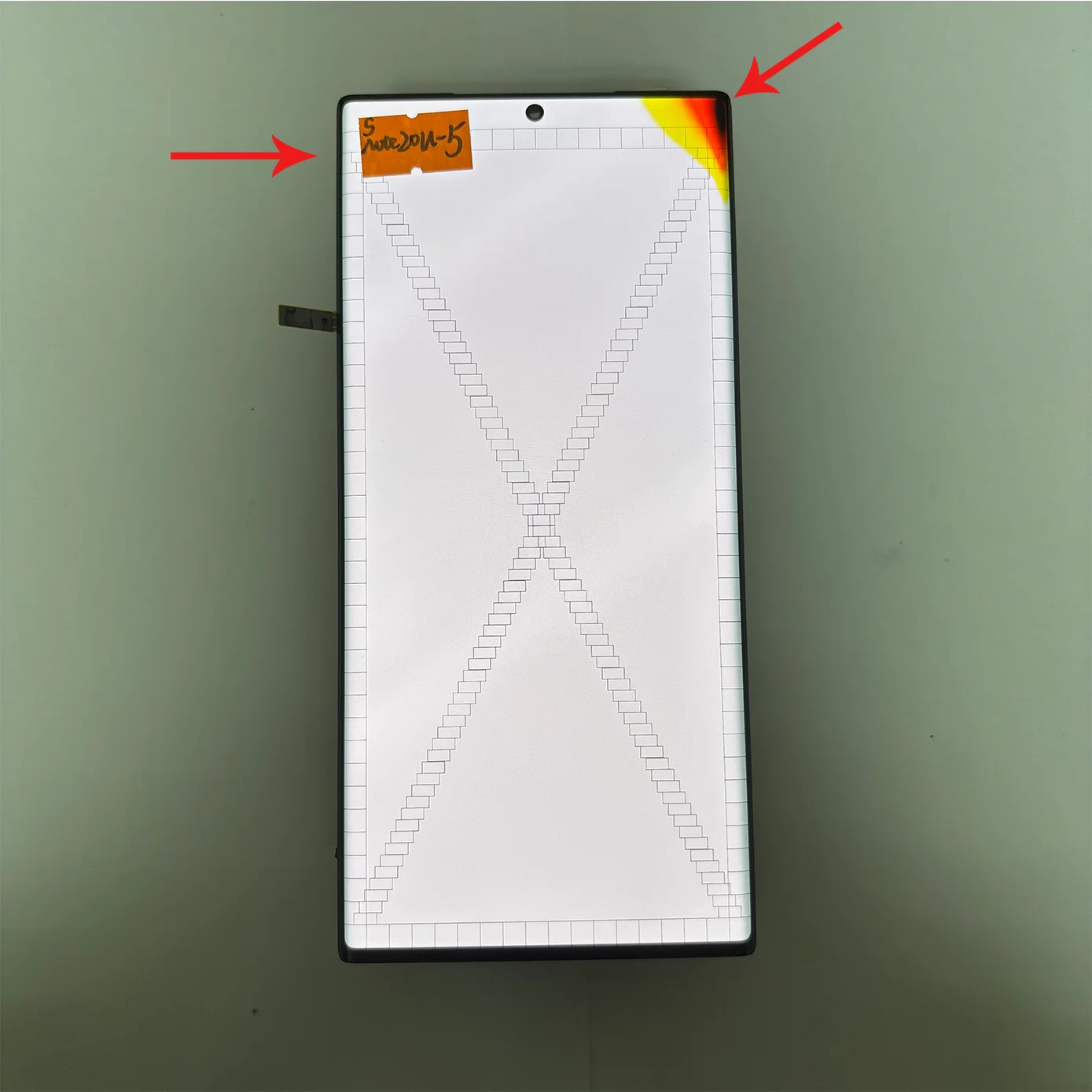 samsung-note-20-ultra-lcd-sm-n986f-n985b-n985用-note20-ultra-amoledディスプレイ画面デジタイザーアセンブリ交換（不良品）