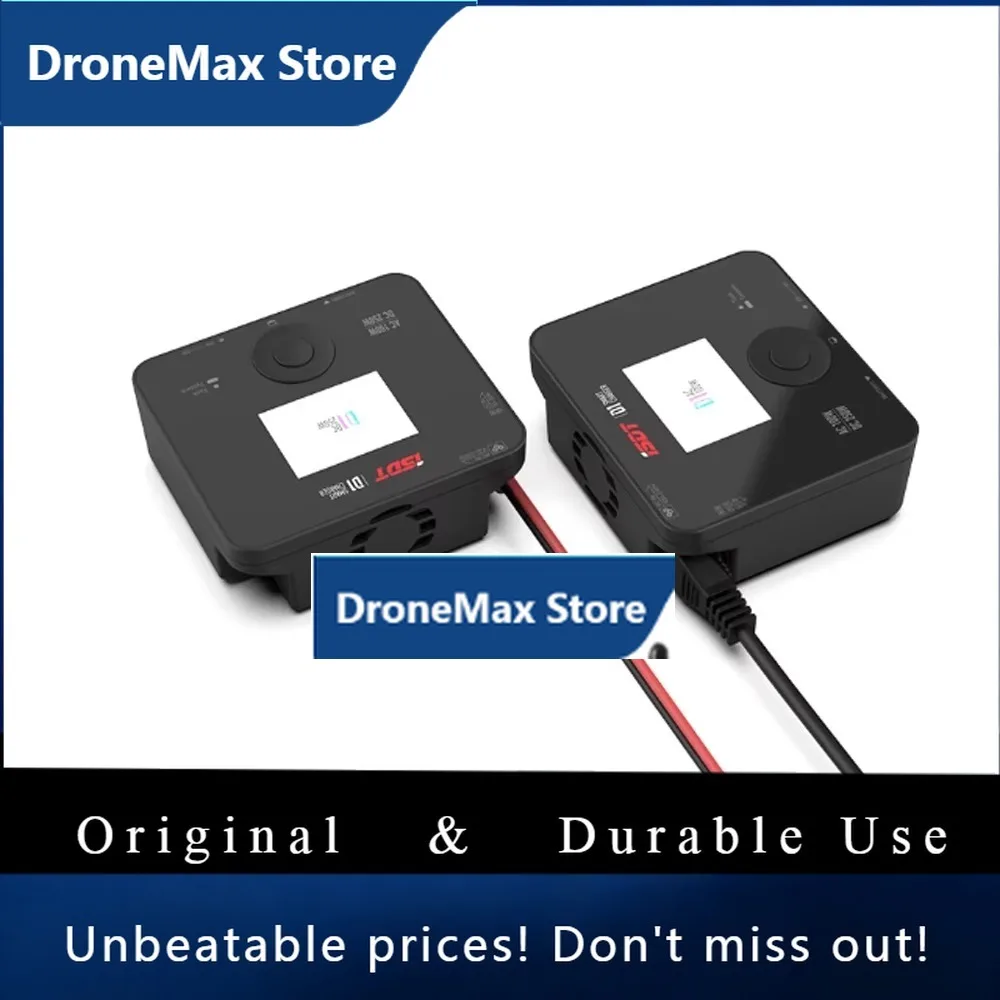 DroMaNEW ISDT D1 AC 100W DC 250W 10A Dual Mode 1-6S Lipo Battery Smart Balance Charger Discharger For RC Model FPV Drone Batteri