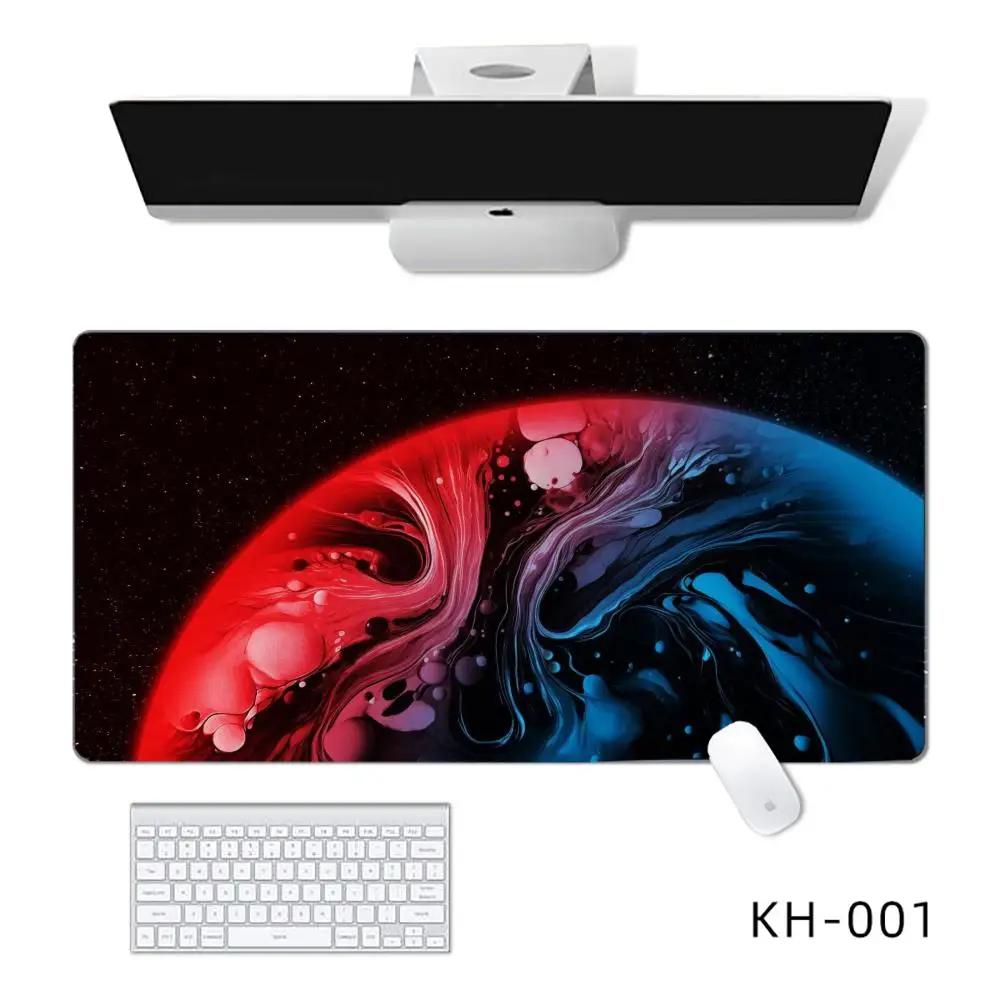 The most beautiful earth Mouse Pad Mouse Pads For Desk, Gaming Mouse Pad,  with Stitched Edges and Non-Slip Rubber Base