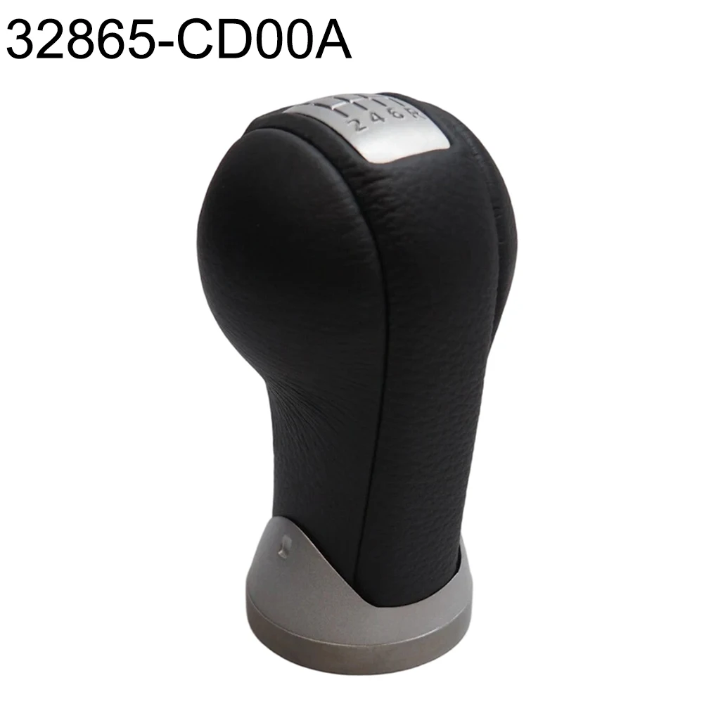 Gear Shift Knob 6 Speed Manual for Infiniti For G35 2003 2009 and 350Z 2003 2009 Compatible OEM 32865 AM803 Replacement
