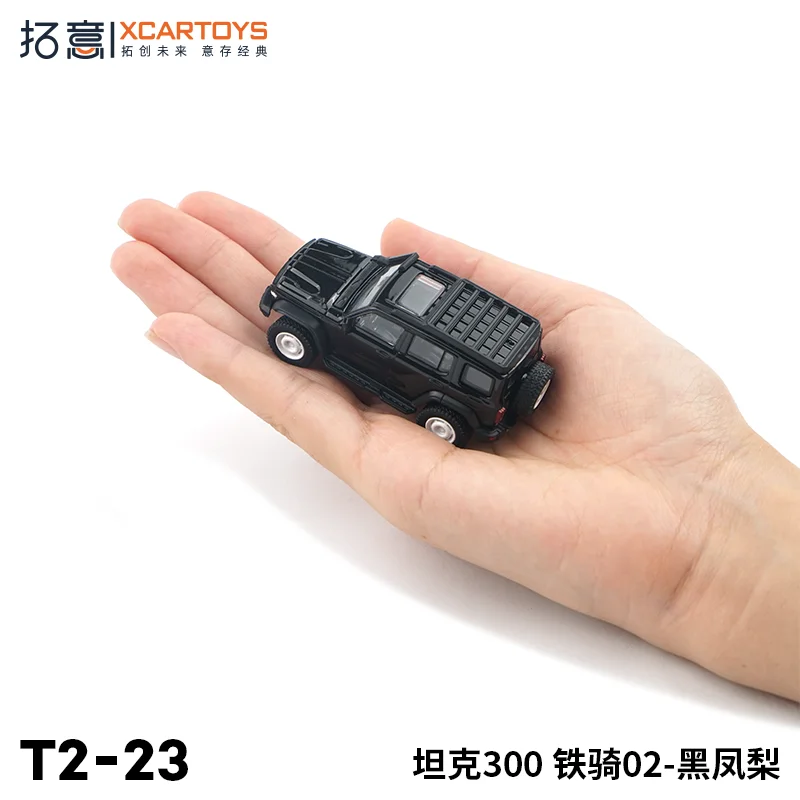 XCARTOYS 1:64 Legering Model Auto Tank 300 Iron Ride 02 Zwarte Ananas Diecast Speelgoed Voertuig kerstcadeaus voor kinderen