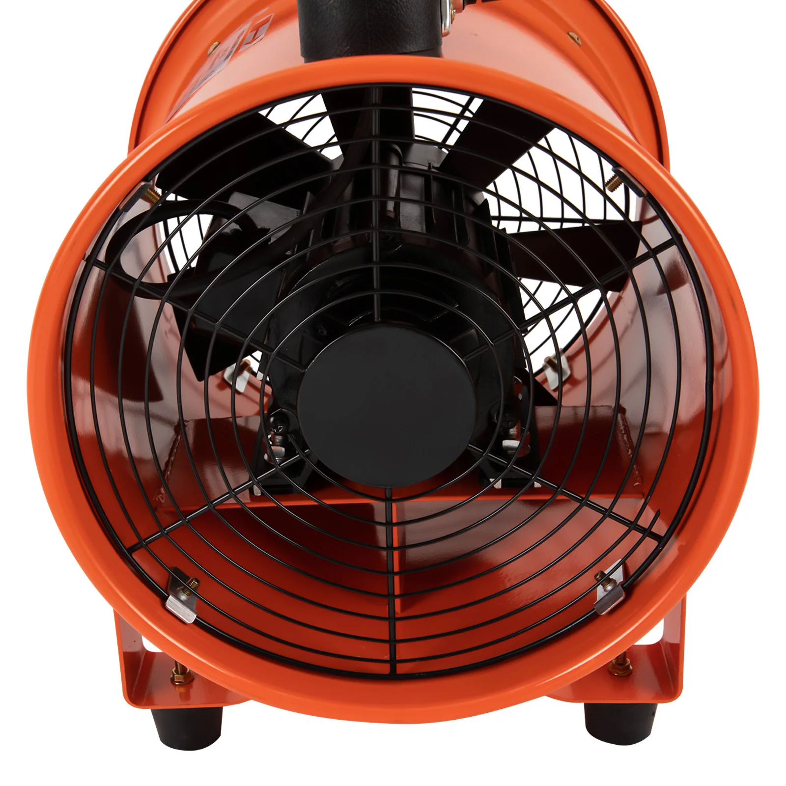 Portable Extractor Fan Blower with 320W Motor, 10-Inch 7-Blade Fan, 3300r/min Speed, 16ft Flexible Duct, IP44 Protection, High
